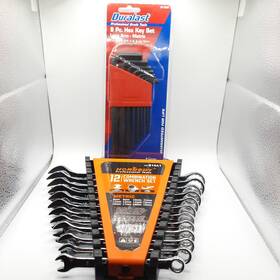 Sdy81041 Horusdy 12pc Metric Combination Wrench Set Duralast Hex Key Lot Of 2