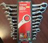 Hrw11pcsae Husky Ratcheting Combination Piece Wrench Set Chrome 0037103340375