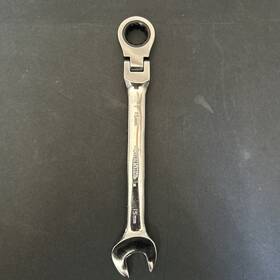 Husky 037103251213 15mm Flex Head Ratcheting Combination Socket Crescent Wrench Hfrw15mm