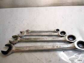 Husky 037103339911 Combination Wrench Set 4pc 13/16 3/4 9/16 8mm