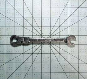 1001381686 Husky 1/2 Inch Flex Head Ratcheting Combination Wrench 12 Point Sae