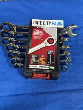 1005665295 Husky 1005 665 295 7pc Mm Reversible Ratcheting Combination Wrench