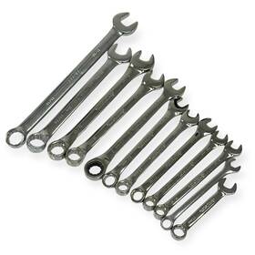 25-222 Husky 12 Hyper Tough Metric Sae Ratcheting And Combination Wrench Set