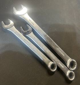 Husky 33512 33513 33515 Combination Wrenches By Set Of 3 Sizes 7 12 13 And 16mm Made Alloy Steel