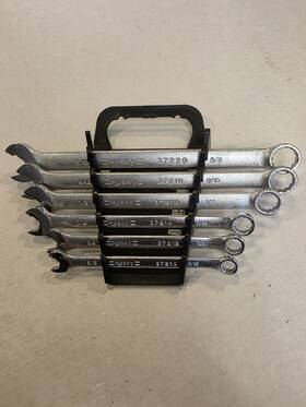 37220 Husky Combination Quick Wrench Set 12 Point Usa