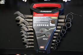 Husky Hbcw10xls Bite Sae Combination Wrench Set 10-piece - Black