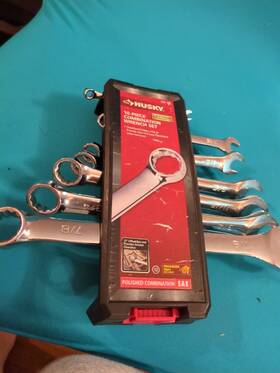Hcw10pcsae-05 Husky Sae Combination Wrench Set C26