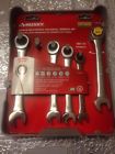 Husky Metric Combo Ratcheting Wrench Set 5 Piece New Unused 037103250902