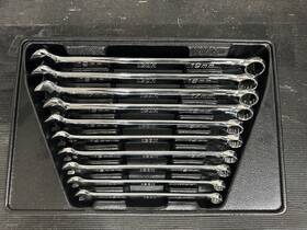 56611 Icon Professional Long Metric Combination Wrench Set 10 Piece