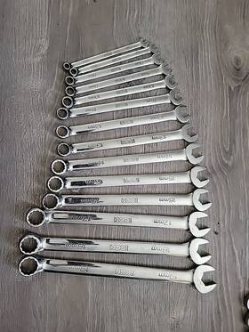 Icon Wcam19 Professional Metric Combination Wrench Set 14 Piece Wcam 6mm-19mm