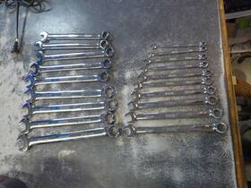 Wcm24 Icon Professional Combination Metric Wrench Lot 6mm-24mm