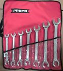 J3700at Proto Combination Flare Nut Wrench Set Sae Pieces Points New