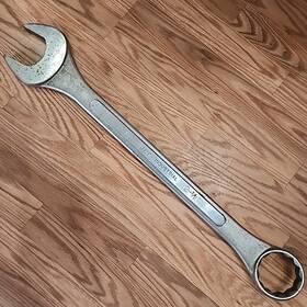 0980 Jet Industrial 2-1/2-inch Super Jumbo Combination Wrench Chrome Vanadium Finish