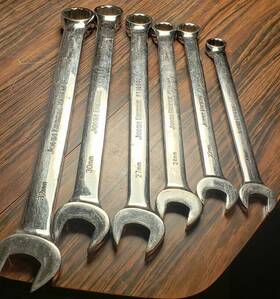 Ty3665 John Deere 6 Piece Metric Wrench Set 20mm 22mm 24mm 27mm 30mm 32mm