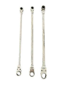 Ktixddbm10 K-tool International Metric Double Box Universal Spline 90 Tooth Reverse 5 Pc 12-1 Psh039997