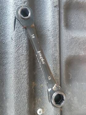Kauplus 669818983884 4 In 1 Non-slip Box End Reversible Ratcheting Wrench 14 15 17 19