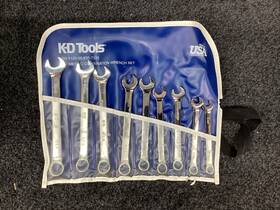 Kd 63518 K-d Tools Usa 9 Piece Metric Combination Wrench Set 10 - 18mm 2 Pt