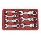 Kdt9570 9570 Gearwrench Standard Sae Stubby Set 7 Pc Ratcheting Flex Wrenches 082171095702