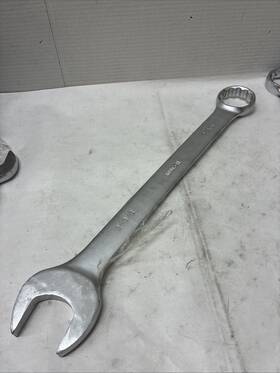 Klutch 2739343 Full Polish Combination Wrench Sae 2 3/8 Inch