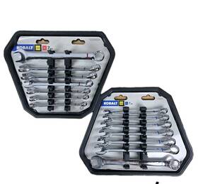 0348604 Kobalt 14 Pc. Metric/ Standard Combination Wrench Sets 7mm-13mm And 3/4 Inch -3/8