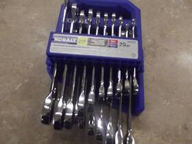 2884761 Kobalt 099198817309 20pc Pro 90 Ratcheting Combination Set Sae/metric 12pt