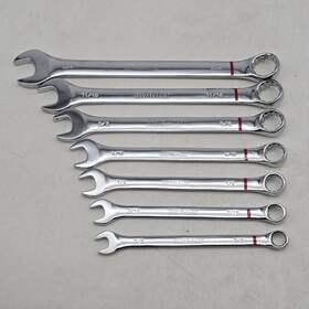 337619 Kobalt Combintion Wrench Set Sae 3/8 Inch -3/4 7 Piece Chrome Finish