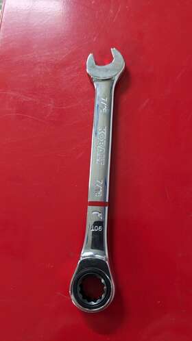 338391 Kobalt 7/16 Inch Ratcheting Combination Wrench Sae