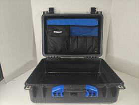 53281 Kobalt Blue Black Carry Case Home Improvement Lockable