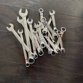 5389236 Kobalt 19pc Combination Wrench Set - Sae/used