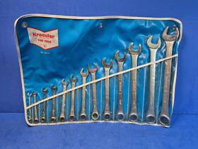56513 Kraeuter Combination Wrench Set No. 1/4 Inch To 1
