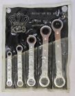 Krbw5t King Pc Ratcheting Box End Wrench Set In Pouch Sae