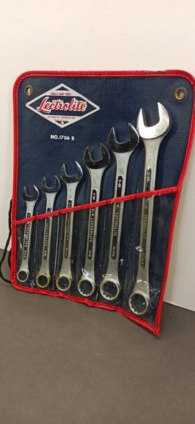 1706r Lectrolite S-k Sae Combination Wrench Set 6 Piece