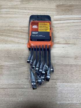 Srwm0212ptbo M A C Srw0212ptbo Mac 12pc Metric Reversible Ratcheting Wrench Set 7-19mm Inch New