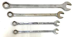M10clks Mac Tools Ma3 4-pc 10mm 11mm 14mm 18mm Combination Wrench Set
