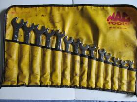 Mac Tools Scm14ks Knuckle Saver Combination Wrench Metric 14 Pc Set 9mm - 19mm #