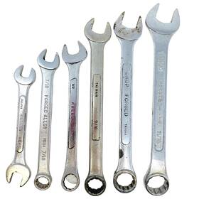 M6114 Master Mechanic Fueller And Assorted Box End Combination Wrench Set 6pcs