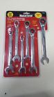 Masterforge Master Forge 6 Pc Fixed And Ratcheting Combo Wrench Set 099575569302