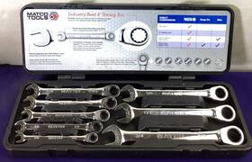 S9grc8 Matco Tools 8 Piece Ratcheting Combination Wrench Set