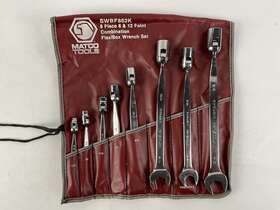 Swbf862k Matco Tools Usa 8 Pc Sae Combo Flex Box Wrench Set 6 And 12 Point 5/16 Inch -3/4