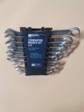 Mc124 Mechanic S Choice Combination Wrench Set #mc124 9 Pcs