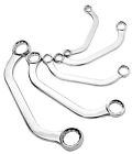 Metric Half Moon Wrench Set 5 Piece Hand Tools Home Shed Garage Shop 672360087597