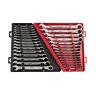 Mhuv1elr6i Milwaukee Sae Metric Combination Ratcheting Wrench Mechanics Tool Set Durable