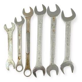 14022 Milwaukee Kal Pelmera Kyk And Thorsen Open End Combination Wrench Set 6 Pcs
