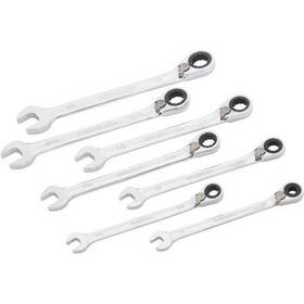 0354-01  N 7 Pc. Combination Ratchet Wrench Set