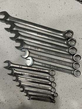 Napa Set13 Sae Wrench Set 1/4 - 1 Piece