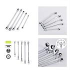 Omtrwh0005 Orionmotortech Extra Long Gear Ratcheting Wrench Set Metric Xl Extended
