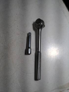 3203901 P-f 3/8 Inch Drive Ratchetp-f #3203901 Taiwanw/ 3 Extension Companion