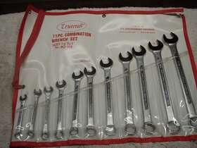 Bo-11r Palmera Truecraft Spain 11pc. Combination Wrench Set 3/8 Inch - 1 With Roll-up