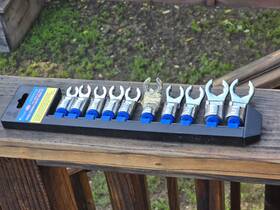 97952 Pittsburgh Metric Crowfoot Flarenut Wrench 10 Pc Set 3/8 Inch Drive 8-19mm