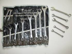 Pittsburgh & Mixed P2559 Vintage 14pc Wrench Set 9mm-24mm Drop Forged Brands
